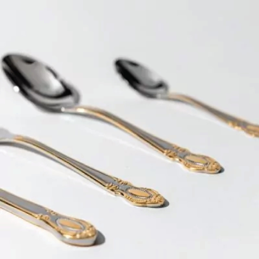 Royal Stainless Steel Tea Spoon Set (6 Pcs) thumbnail 4