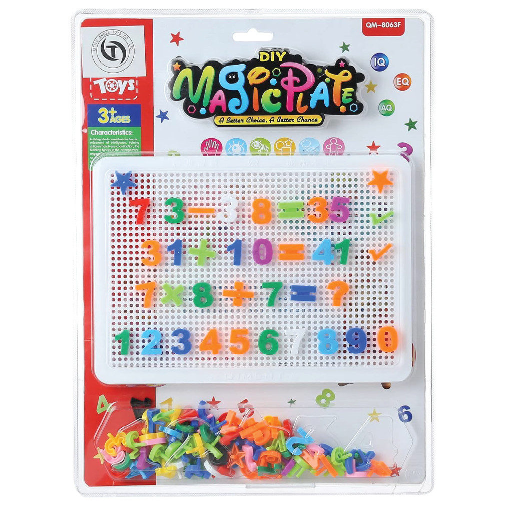 ABC Smart Peg Board Learning Blocks (182 Pcs) thumbnail 9