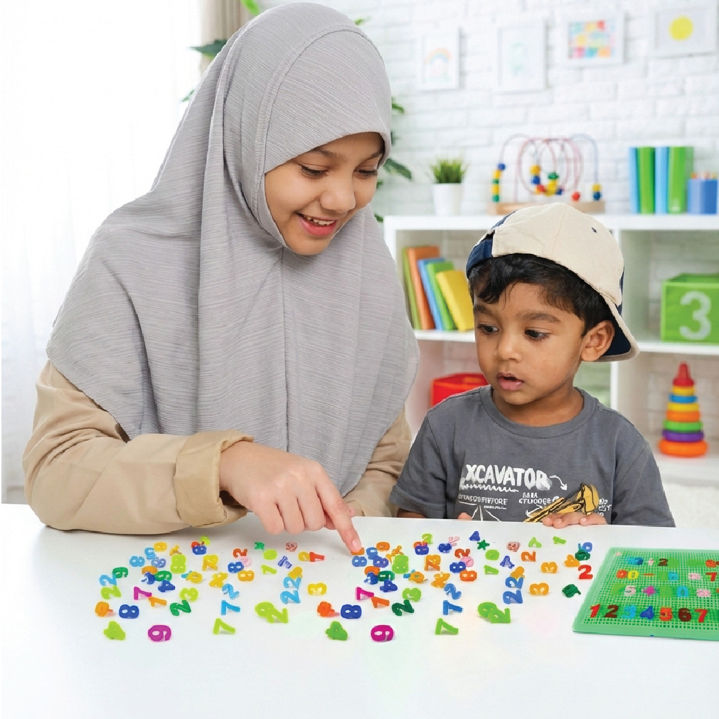 ABC Smart Peg Board Learning Blocks (182 Pcs) thumbnail 2