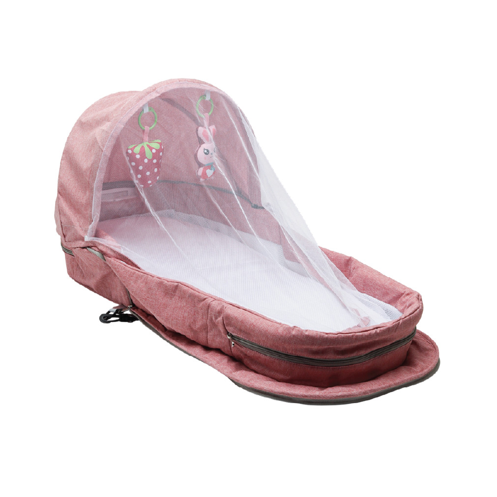 DreamNest 2-in-1 Portable Baby Travel Bed thumbnail 1