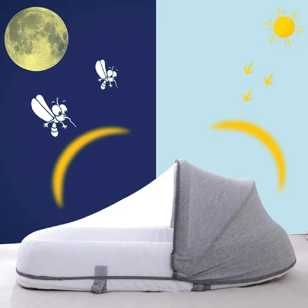 DreamNest 2-in-1 Portable Baby Travel Bed thumbnail 6