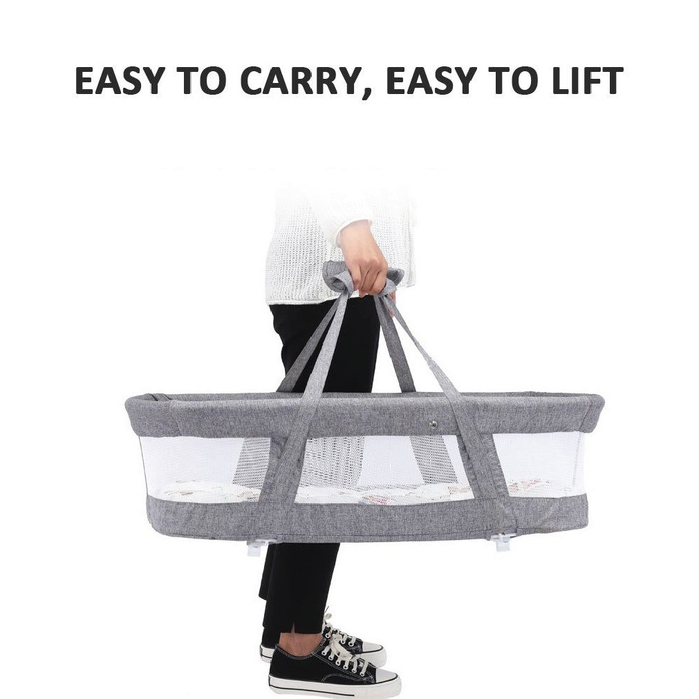 ComfortNest 2-in-1 Portable Rocking Baby Cradle thumbnail 4