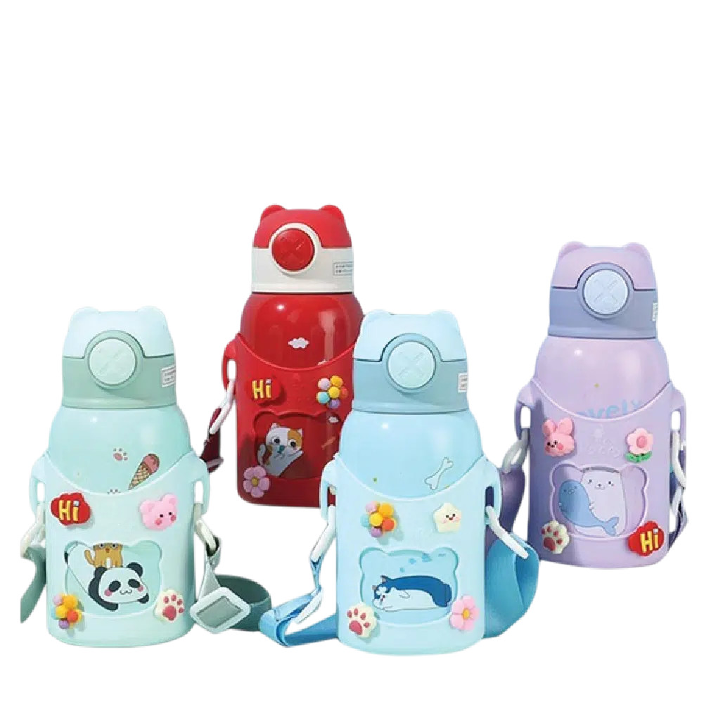 Kids Thermo Water Bottle 500ml – Premium Stainless Steel Leakproof thumbnail 18