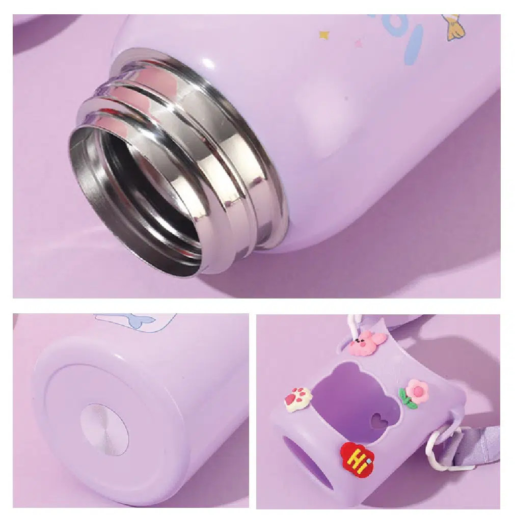 Kids Thermo Water Bottle 500ml – Premium Stainless Steel Leakproof thumbnail 11