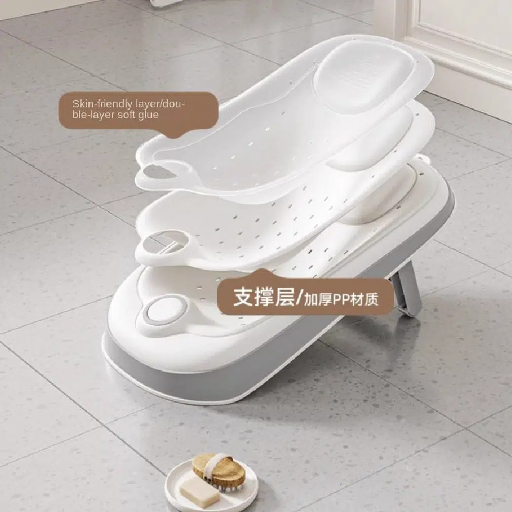 Foldable Baby Bathtub – Premium Safe Comfort thumbnail 6
