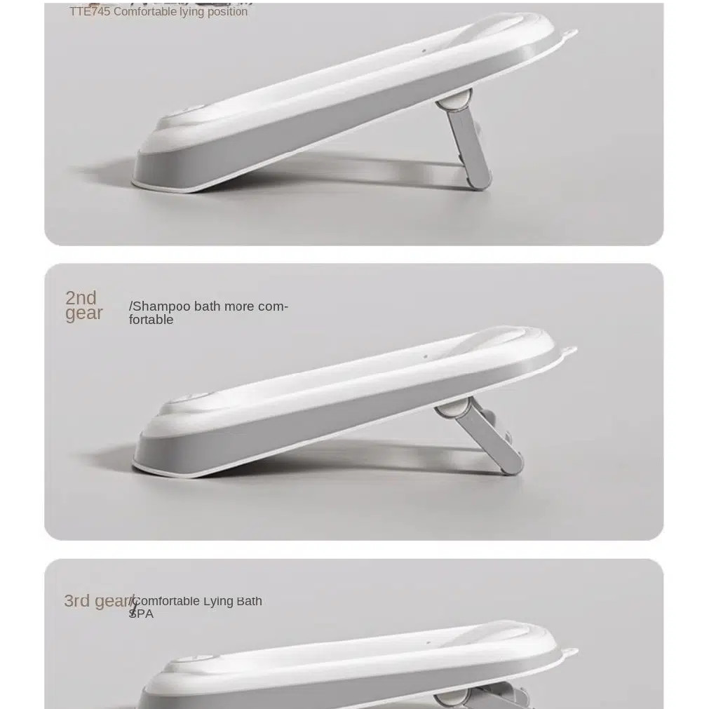 Foldable Baby Bathtub – Premium Safe Comfort thumbnail 8