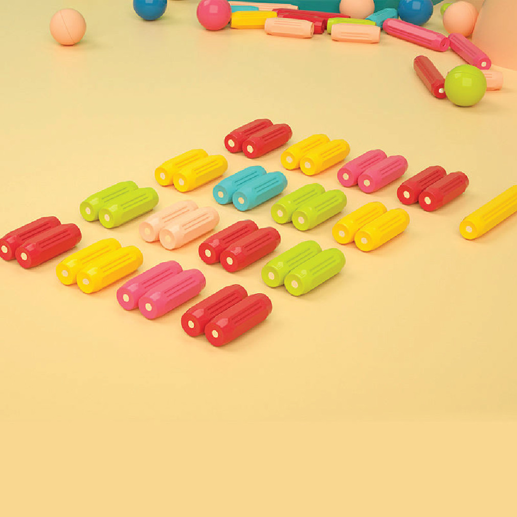 Magnetic Building Sticks Set (64 Pcs) thumbnail 6