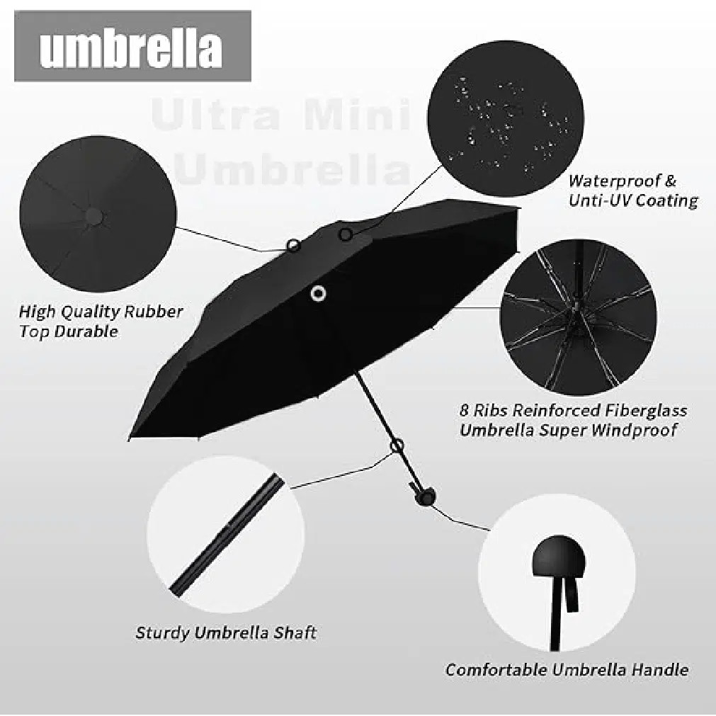 Mini Pocket Umbrella Bangladesh – Premium Capsule UV Protection by thumbnail 35